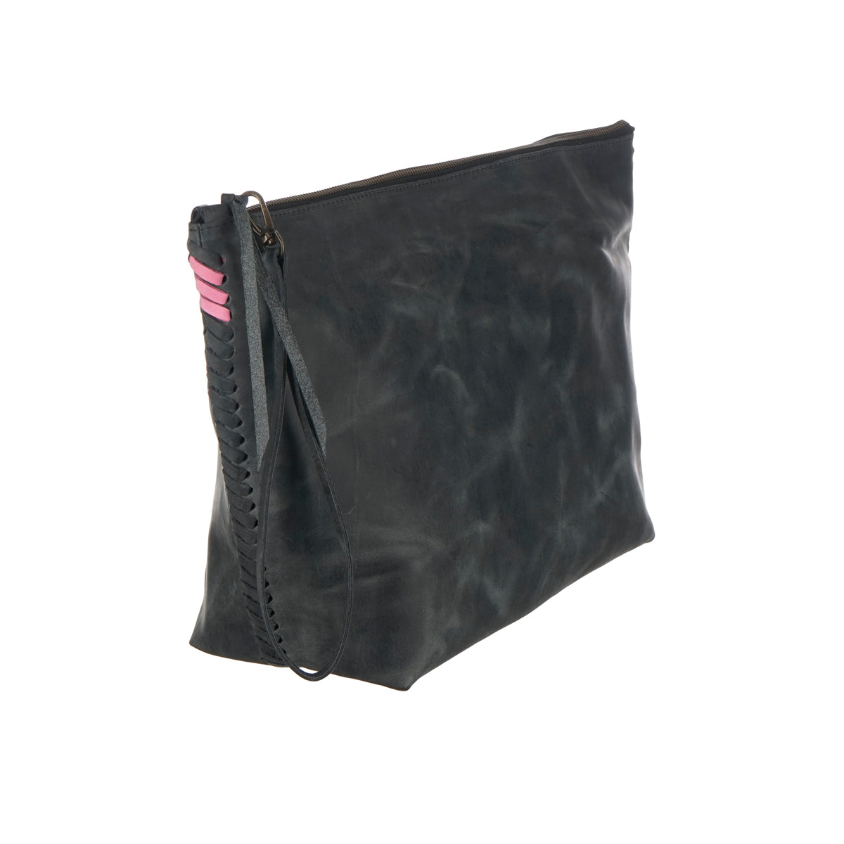 Black Pouch with hand painted Arrows – Pata Lifestyle